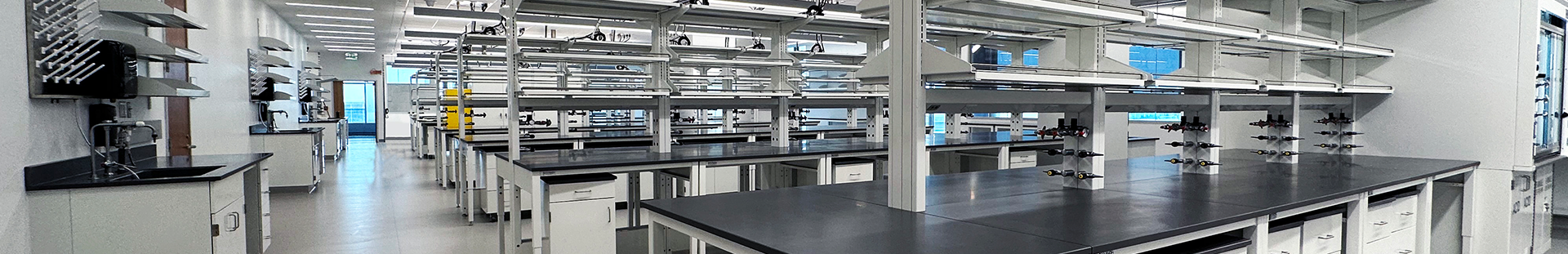 Laboratory workstations, painted steel table, steel lab table, laboratory countertop